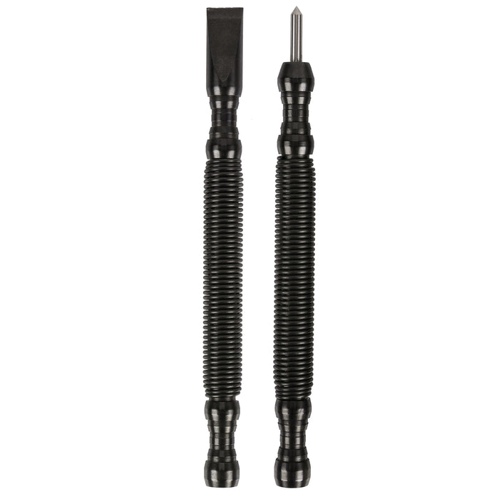 ARES 10018 - 2-Piece Hammerless 3/8-Inch Cold Chisel and High-Speed Steel Center Punch Set