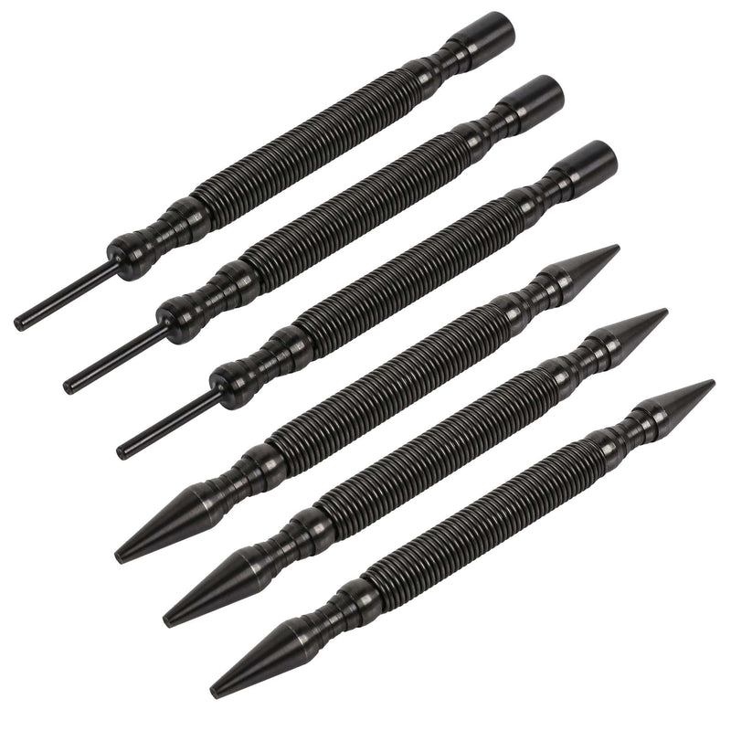 3-Pack 2-Piece Dual Head Nail Setter & Hinge Pin Remover Punch Set