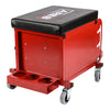 Red Heavy Duty Multi-Function Mechanic's Rolling Seat