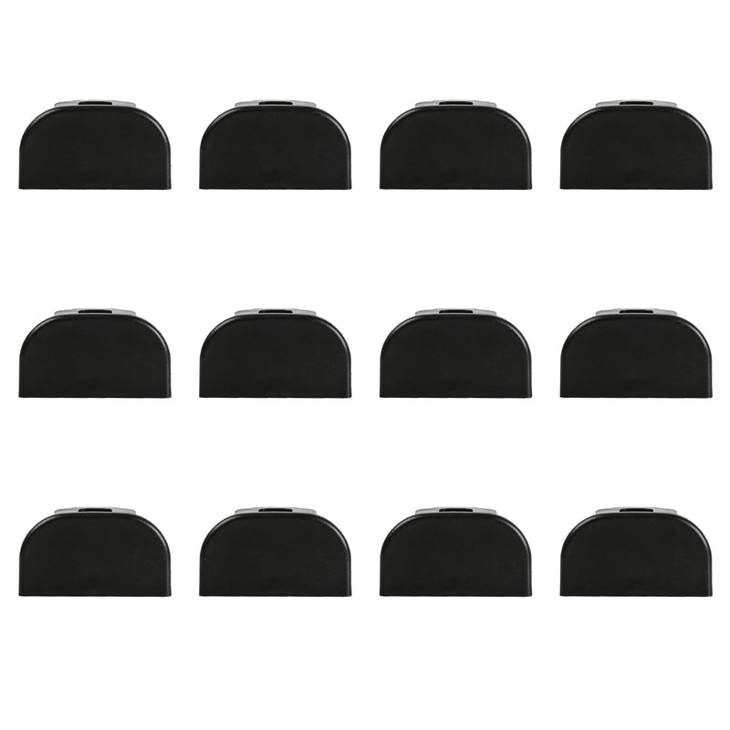 12-Piece Locking Socket Rail End Cap Set