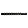1/4-Inch Drive Black 9.84-Inch Socket Rail with Locking End Caps