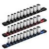 3-Piece 1/4-Inch Drive 9.84-Inch Aluminum Socket Rail Set