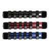 3-Piece 1/4-Inch Drive 6-Inch Aluminum Socket Rail Set