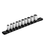 1/4-Inch Drive Black 9.84-Inch Socket Organizer